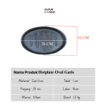 HOTPLATE OVAL GARIS BESAR