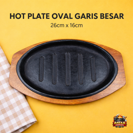 HOTPLATE OVAL GARIS BESAR
