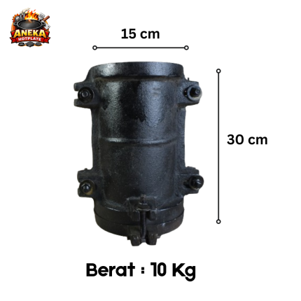 CETAKAN SILINDER BETON 15 x 30 / COR BESI / HASIL AKURAT